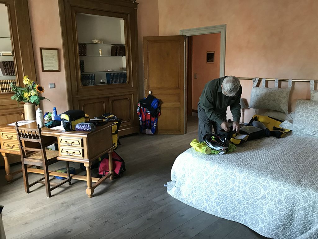 Our room at La Marotiere in Mareuil-sur-Äy